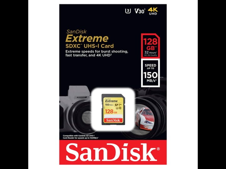 sandisk-128gb-extreme-v30-sd-card-sdxc-uhs-i-u3-150mb-s-1