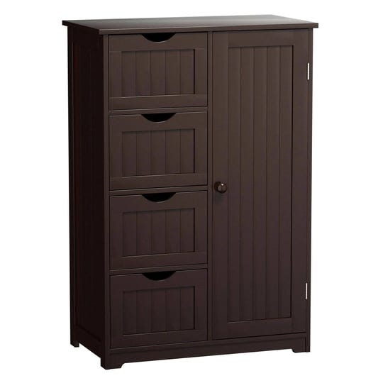 gymax-wooden-4-drawer-free-standing-bathroom-floor-cabinet-adjustable-storage-cupboard-brown-1