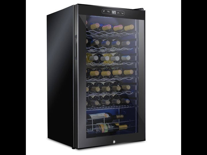 schmecke-34-bottle-compressor-wine-refrigerator-freestanding-wine-cooler-with-lock-black-1