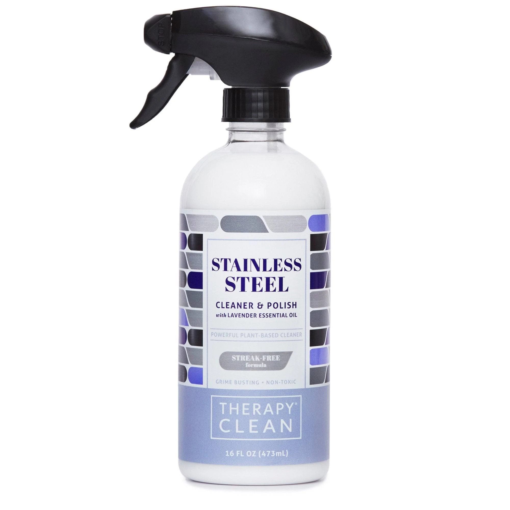 Streak-Free Stainless Steel Cleaner and Polish - 16 oz. | Image