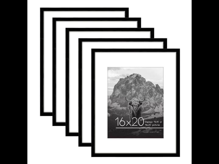 americanflat-16x20-picture-frame-in-black-displays-11x14-with-mat-and-16x20-without-mat-set-of-5-fra-1