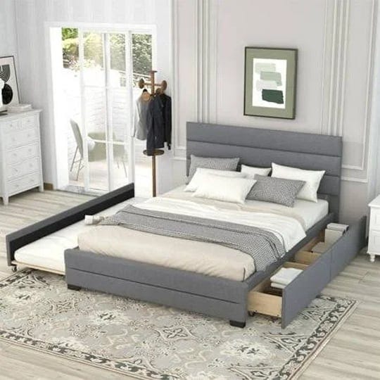 churanty-queen-upholstered-platform-bed-with-trundle-and-2-drawers-gray-linen-fabric-platform-bed-wi-1