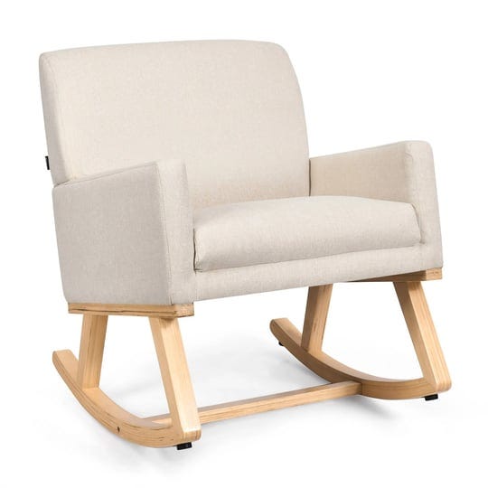 costway-modern-upholstered-rocking-chair-rocking-armchair-for-living-room-bedroom-beige-1
