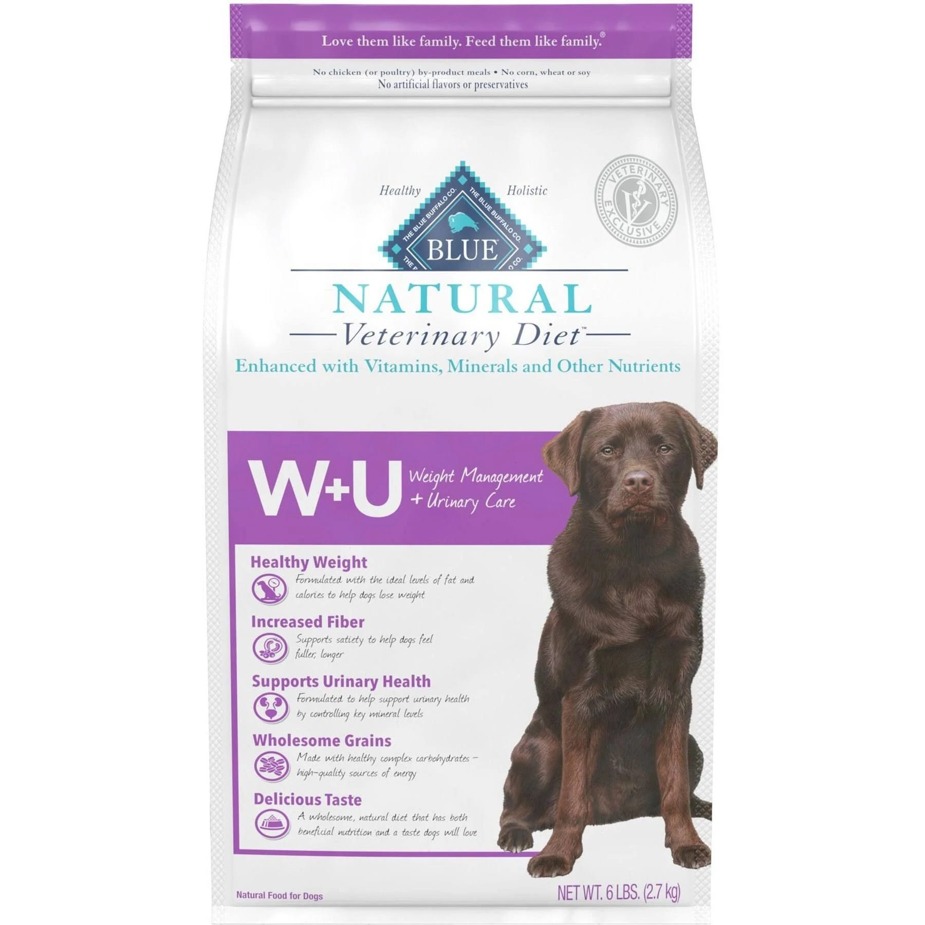 Blue Natural Weight Management and Urinary Care Grain-Free Dry Dog Food | Image