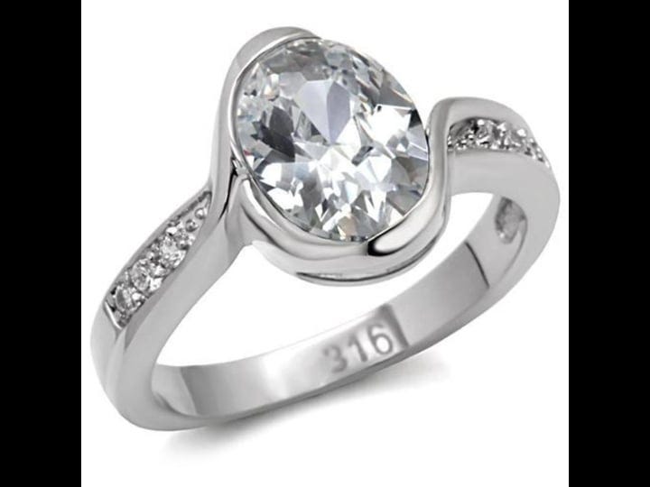 luxe-jewelry-designs-womens-stainless-steel-engagement-ring-with-oval-cubic-zirconia-size-5-size-one-1