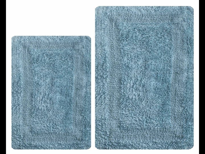 thick-bathroom-rugs-set-2piece-in-100-cotton-21x34-17x24-spa-blue-reversible-bath-rugs-set-cotton-ba-1