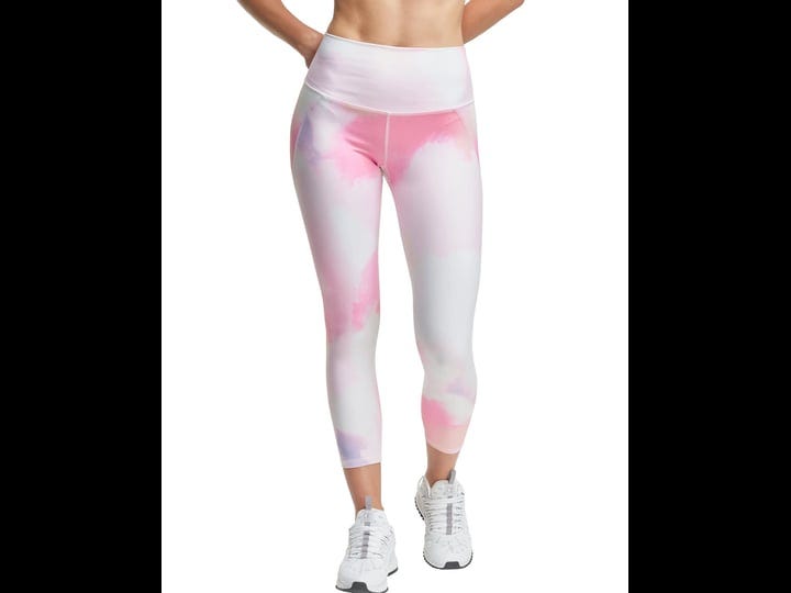 womens-champion-printed-ankle-leggings-size-small-pink-1
