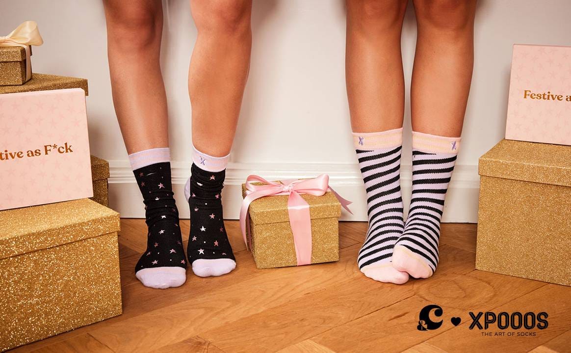 Christmas with XPOOOS: Believe it or not, these socks make the perfect gift