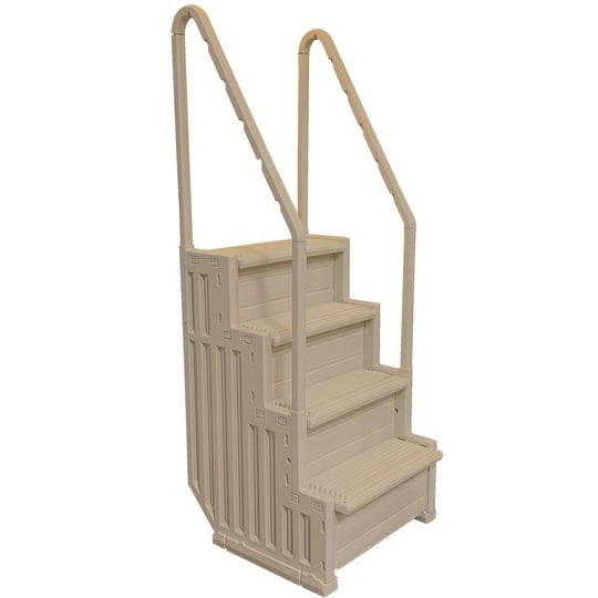 confer-step-1vm-above-ground-swimming-pool-ladder-stair-entry-system-warm-beige-1