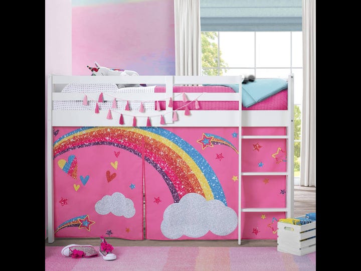 jojo-siwa-loft-bed-tent-curtain-set-for-low-twin-loft-bed-bed-sold-separately-by-delta-children-1