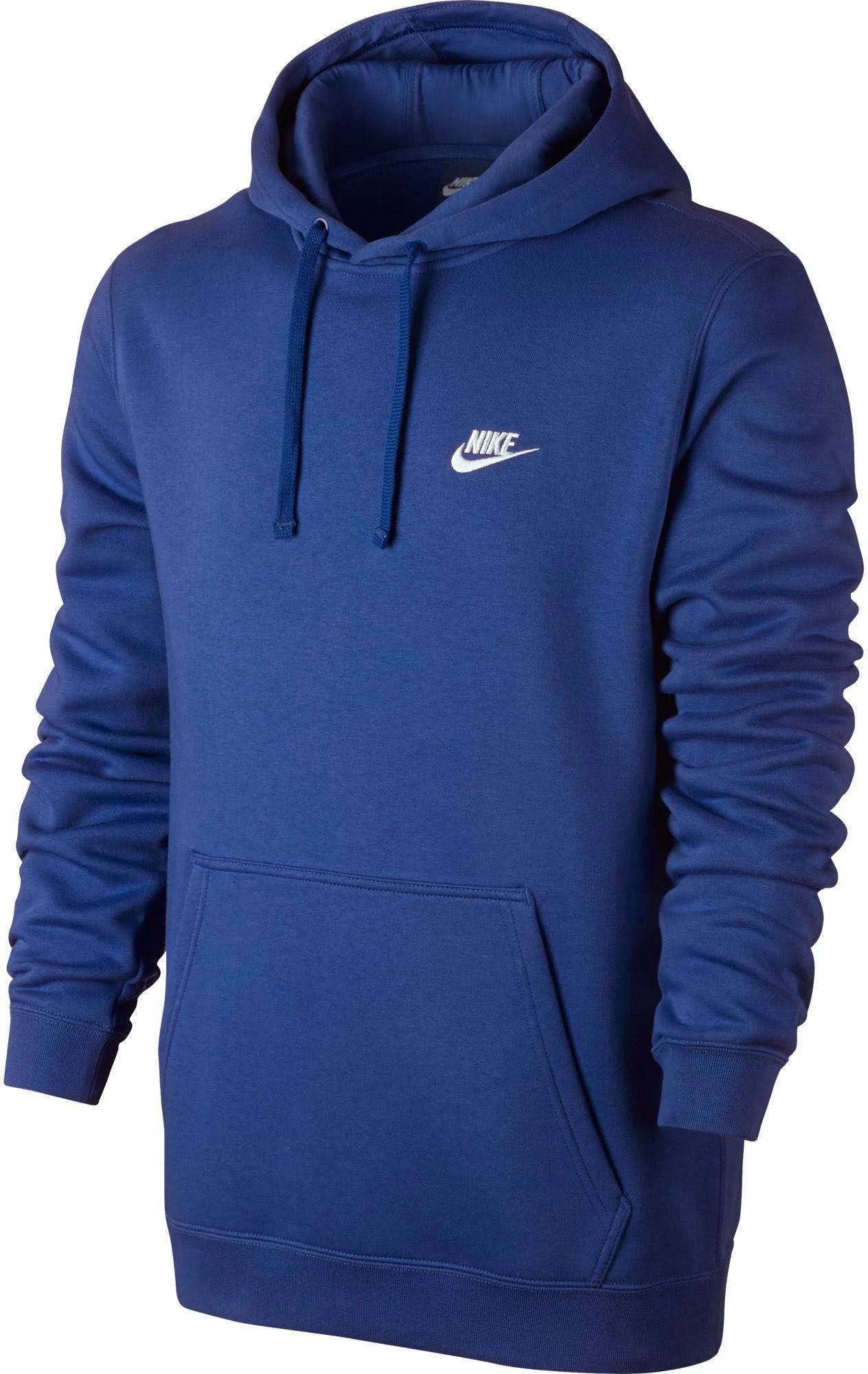 Stylish Imported Hoodie with Adjustable Hood and Kangaroo Pocket (Royal Blue) | Image