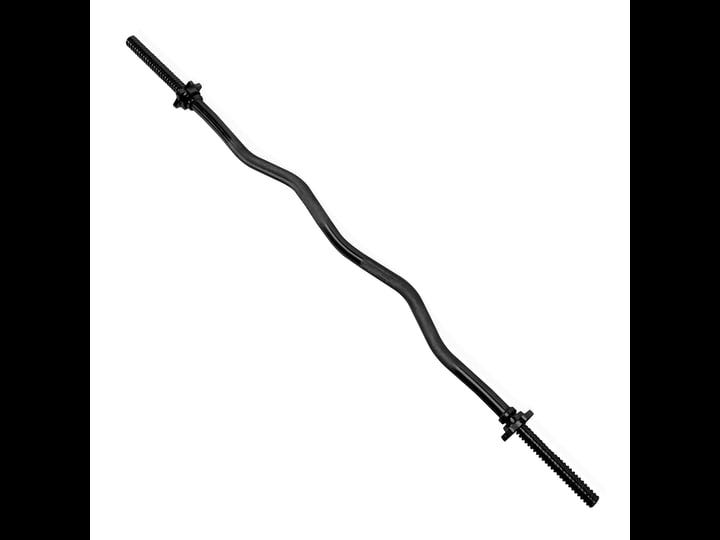 cap-barbell-47-inch-standard-threaded-solid-easy-curl-bar-black-1