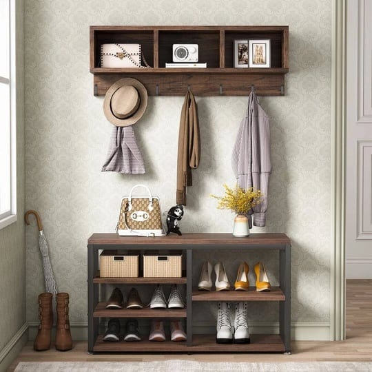 hall-tree-shoe-rack-bench-with-coat-rack-7-hooks-storage-cubbies-17-stories-1