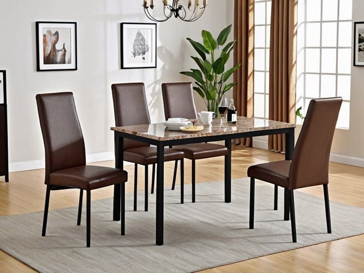 Brown-Faux-Leather-Kitchen-Dining-Chairs-5