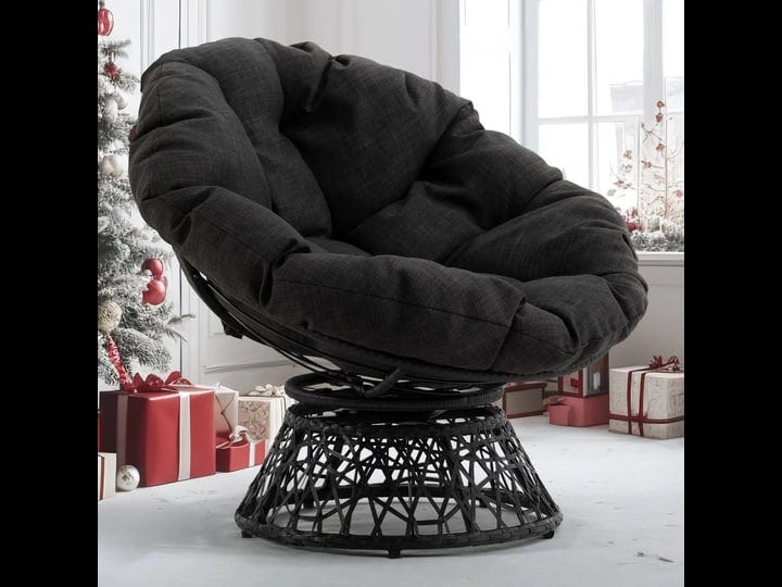 aile-papasan-chair-soft-thick-density-fabric-cushion-steel-frame-with-360-degree-swivel-black-1