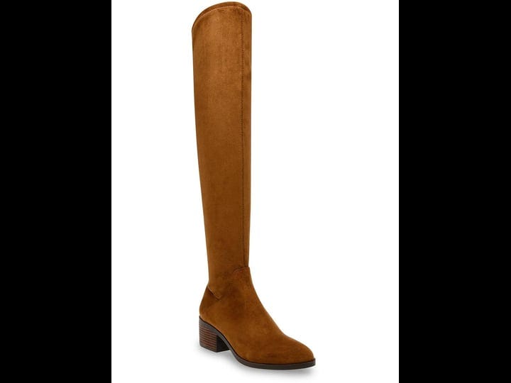 anne-klein-ainsley-womens-faux-suede-narrow-shaft-over-the-knee-boots-brown-1