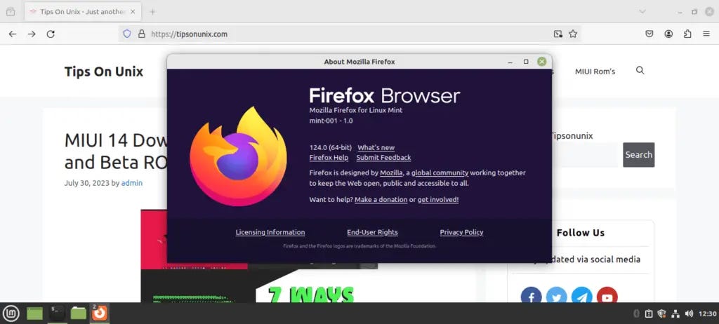 How to install Firefox 124 on Ubuntu