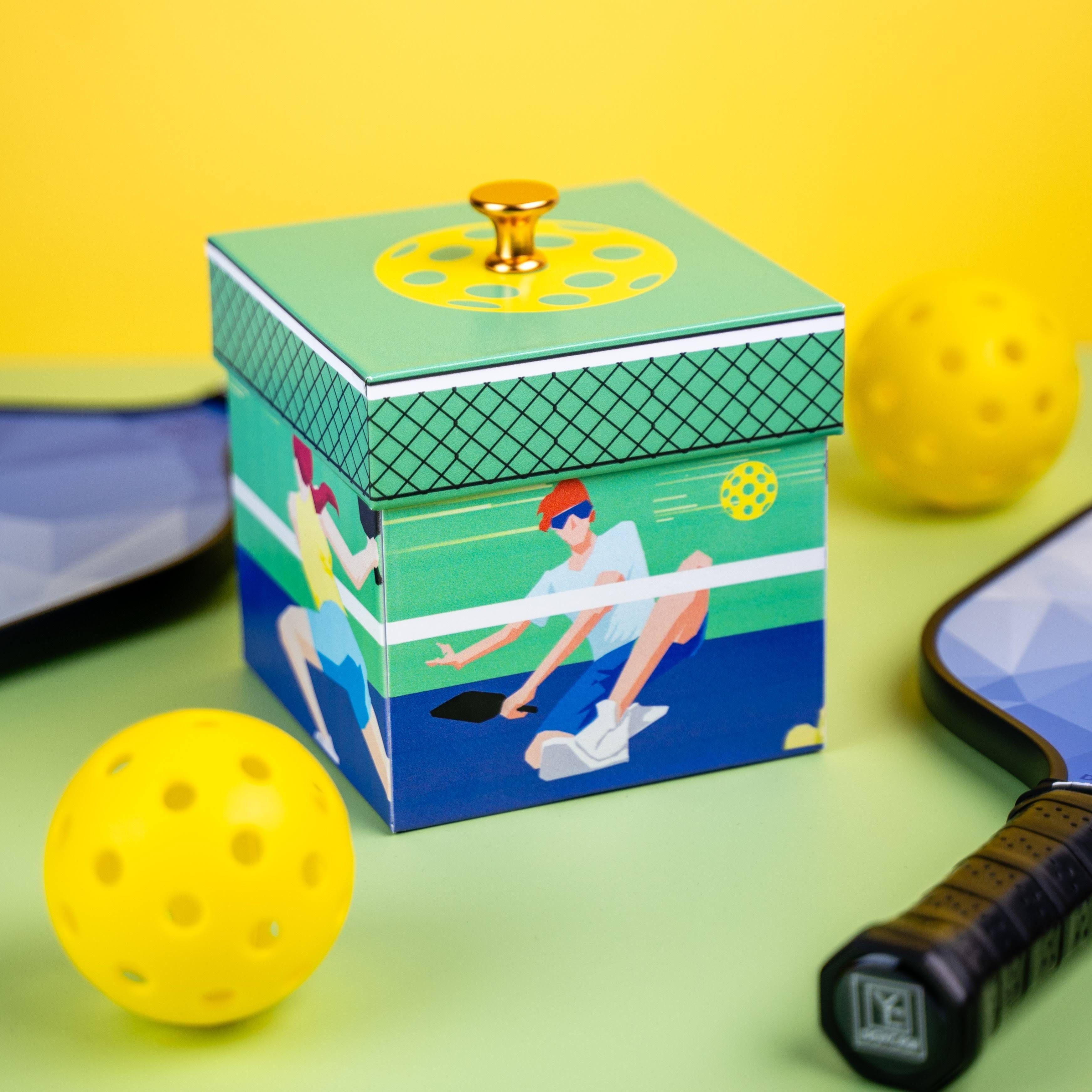 Pickleball Box - Sporty Gift for Pickleball Fans | Image