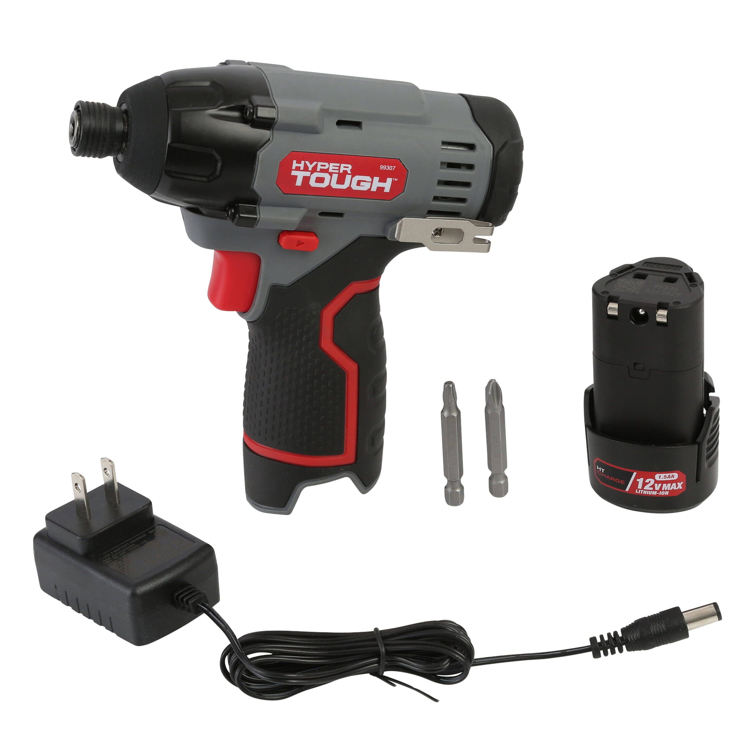 Hyper Tough 12V Max Lithium-Ion Cordless Impact Driver: Lightweight, Compact, and Easy to Use | Image