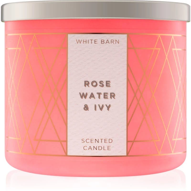 White Barn Pink Rose Water & Ivy 14.5 oz Candle | Image