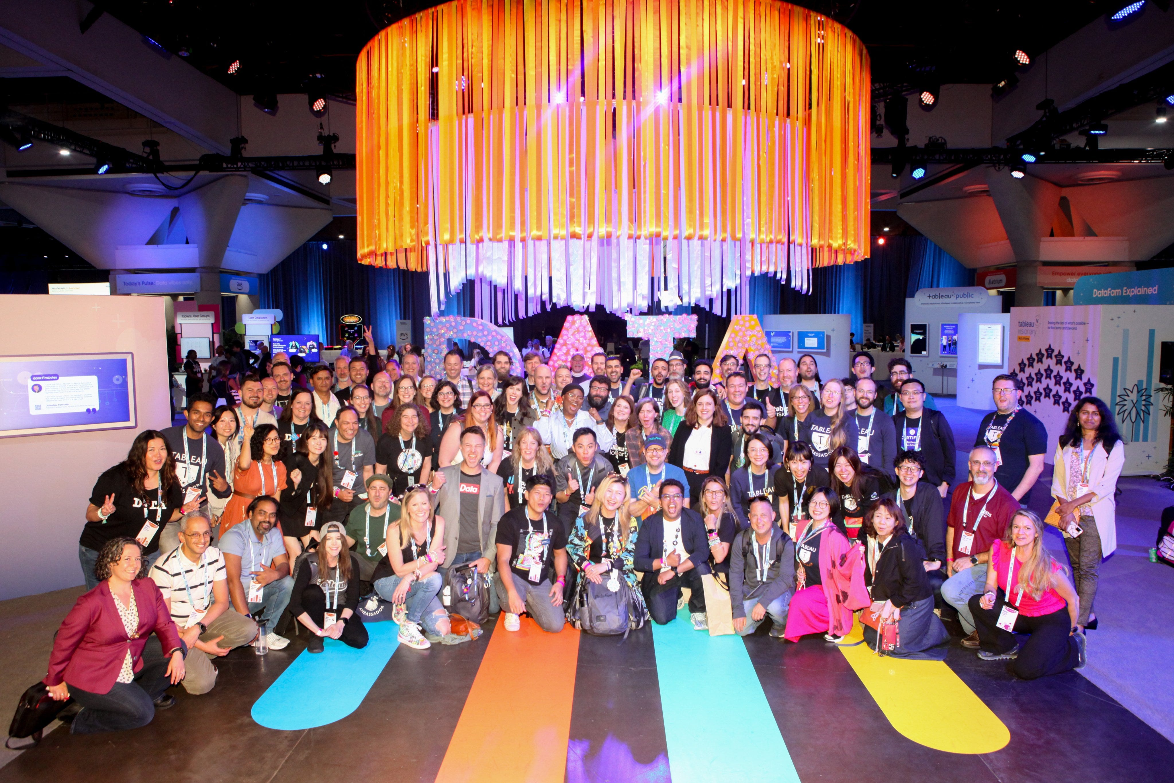 I made it into the Community Leader picture at Tableau Conference this year! (I wasn’t in the bunker of Iron Viz rehearsals this time)