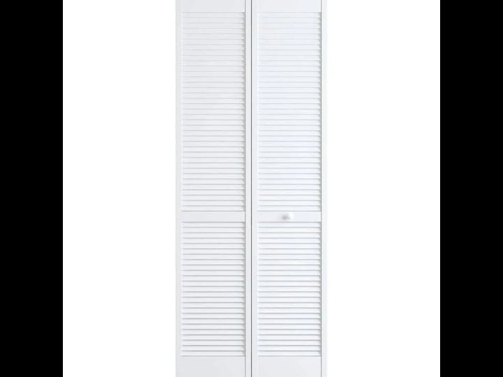 veranda-24-in-x-80-in-louver-pine-white-interior-closet-bi-fold-door-1