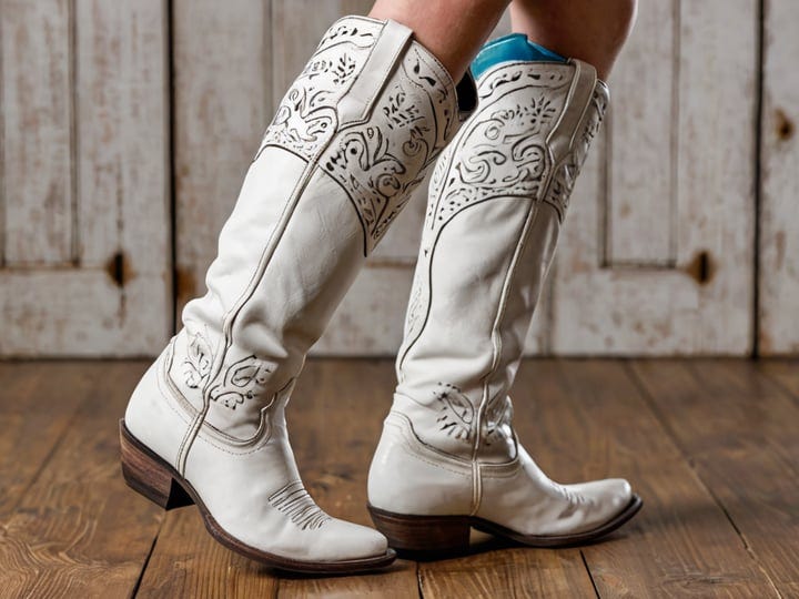 White-Cowgirl-Boots-Knee-High-4
