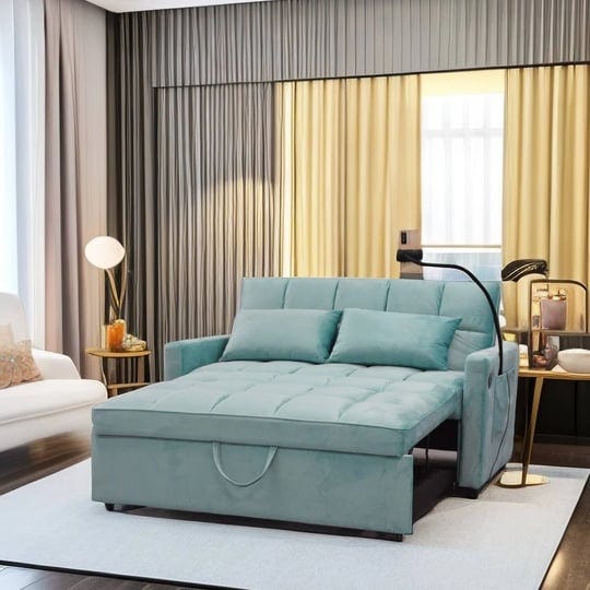 loveseat-sofa-bed-with-reclining-backreststorage-pocketsphone-holder-light-blue-1