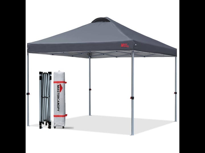 mastercanopy-durable-ez-pop-up-canopy-tent-with-roller-bag-10x10-dark-gray-1