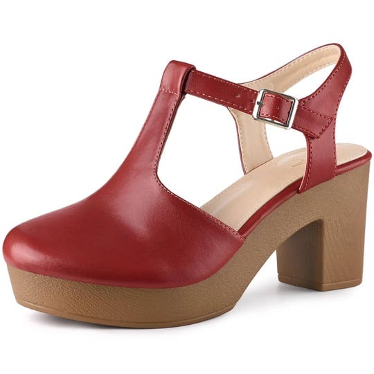 perphy-womens-sandals-platform-t-strap-clog-shoes-chunky-heels-mules-red-7-5-1