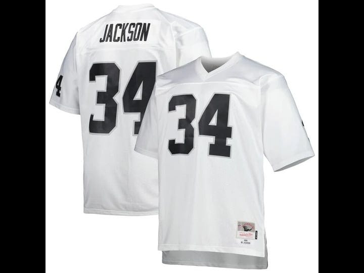 mens-mitchell-ness-bo-jackson-white-las-vegas-raiders-big-tall-1988-retired-player-replica-jersey-1