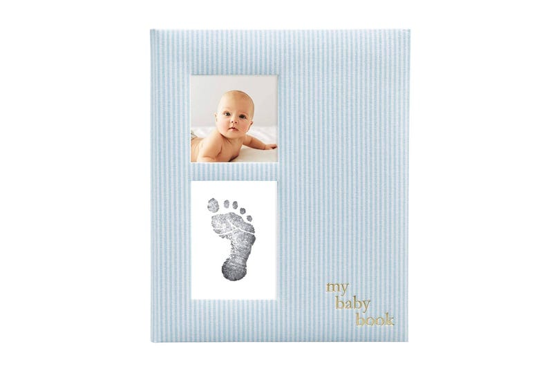 pearhead-seersucker-baby-book-in-blue-1