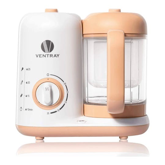 ventray-baby-food-maker-all-in-one-baby-food-processor-peach-1