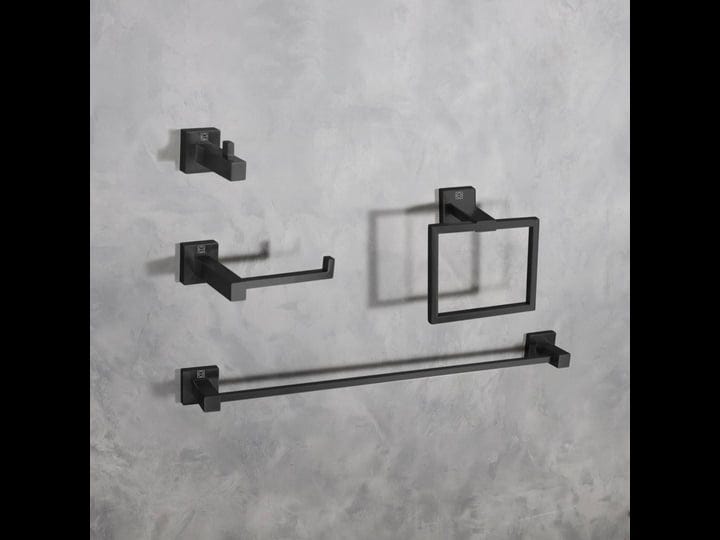 elegant-lighting-hwb-12s4mbk-isla-4-piece-bathroom-hardware-set-finish-matte-black-1
