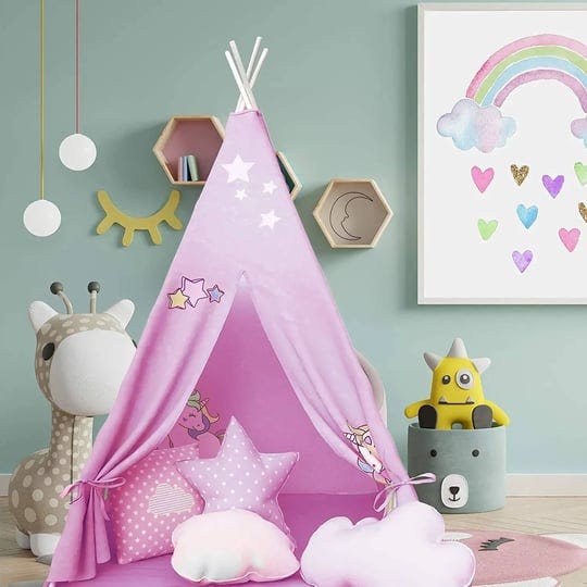 atlasonix-teepee-tent-for-kids-unicorn-tepee-play-indoor-and-purple-1