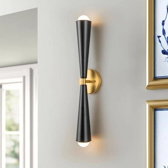 paige-2-light-black-with-gold-led-wall-sconce-1