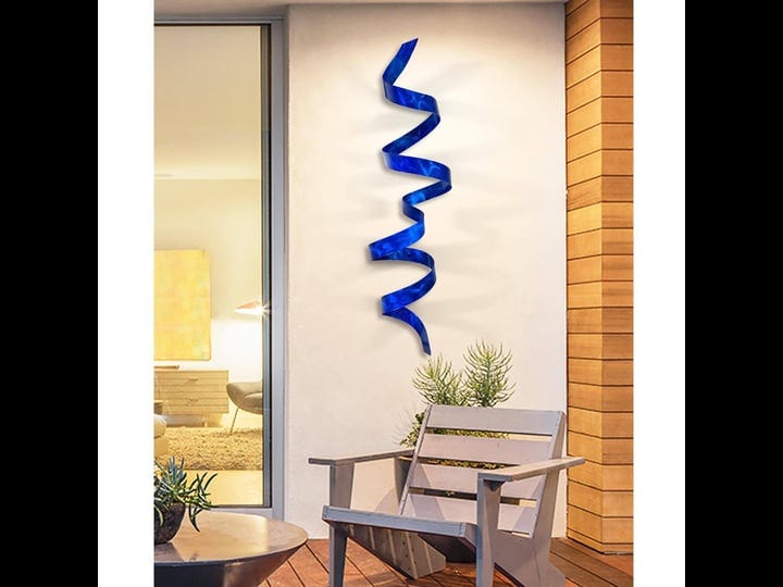 statements2000-abstract-bold-3d-blue-metal-wall-sculpture-modern-contemporary-hand-crafted-home-deco-1