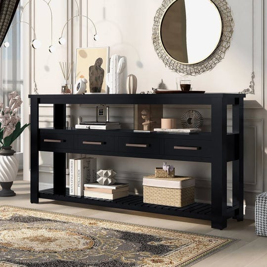 accent-console-table-sofa-table-black-1