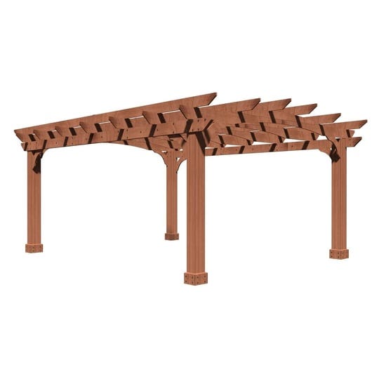 veikous-wooden-pergola-gazebo-for-patio-with-arched-roof-and-ground-stakes-12-x-14-1