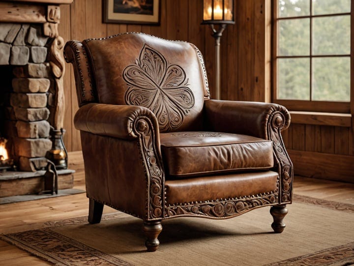 Leather-Rustic-Lodge-Accent-Chairs-4