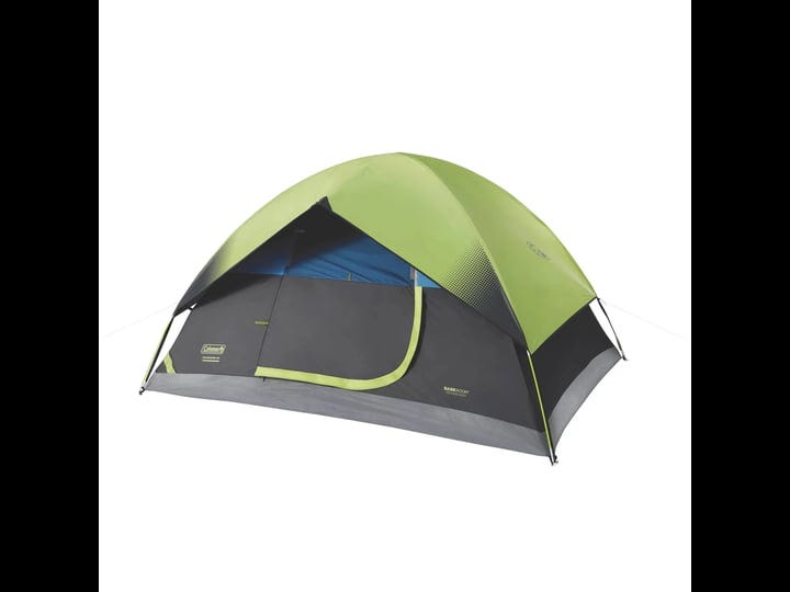 coleman-4-person-dark-room-sundome-tent-green-1