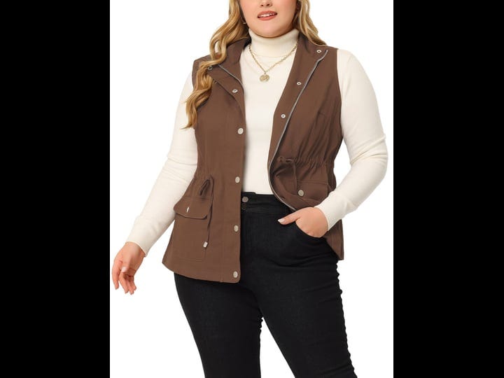 agnes-orinda-womens-plus-size-utility-vest-cargo-pocket-drawstring-waist-sleeveless-jacket-brown-2x-1
