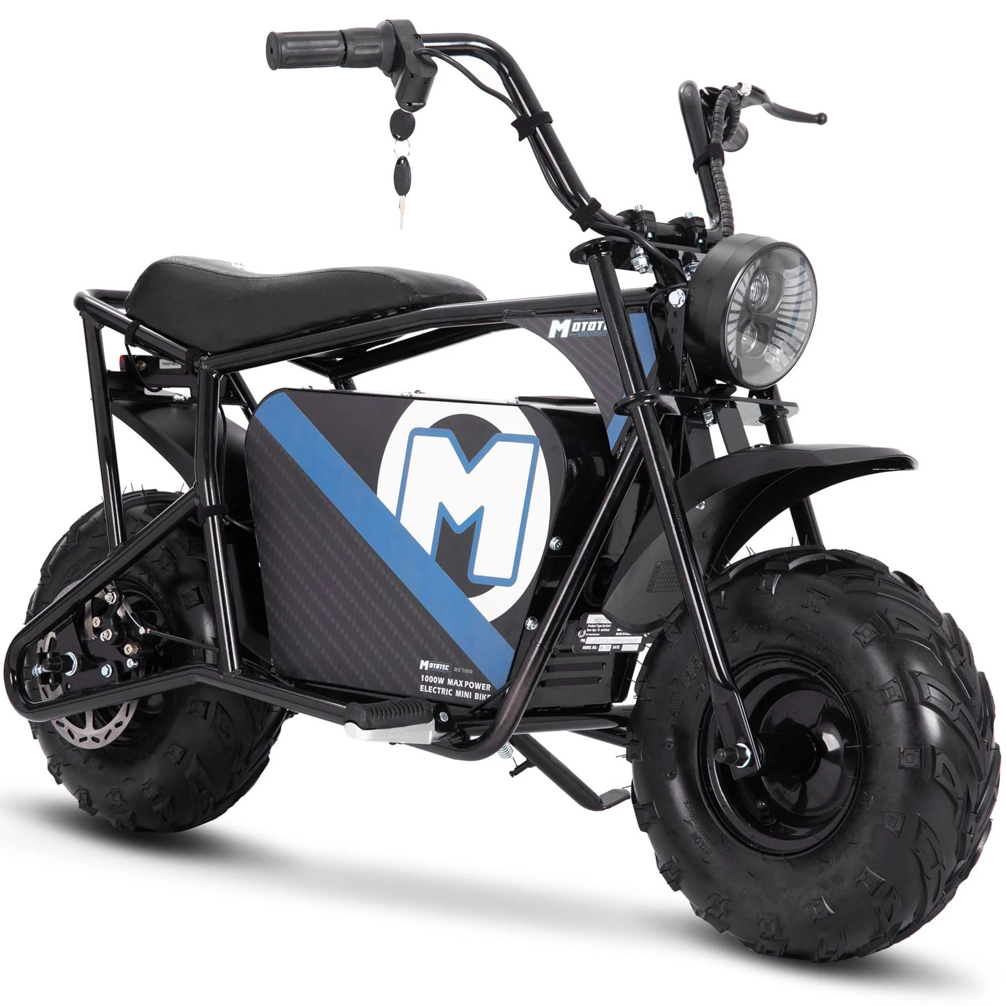 MotoTec 48V Electric Powered Mini Bike with Rugged Steel Frame and High-Speed Performance | Image