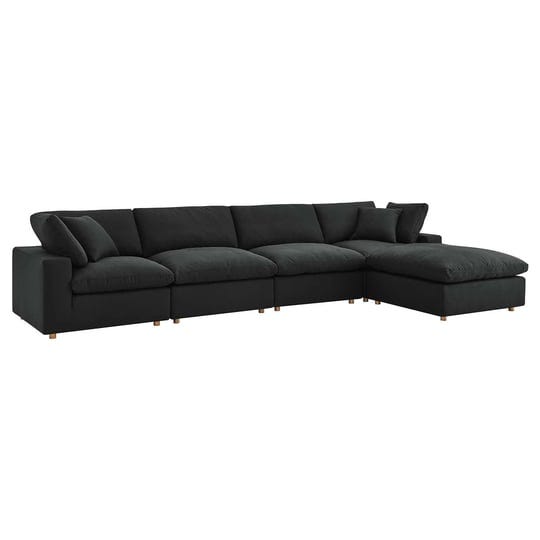 modway-commix-down-filled-overstuffed-5-piece-sectional-sofa-set-black-1