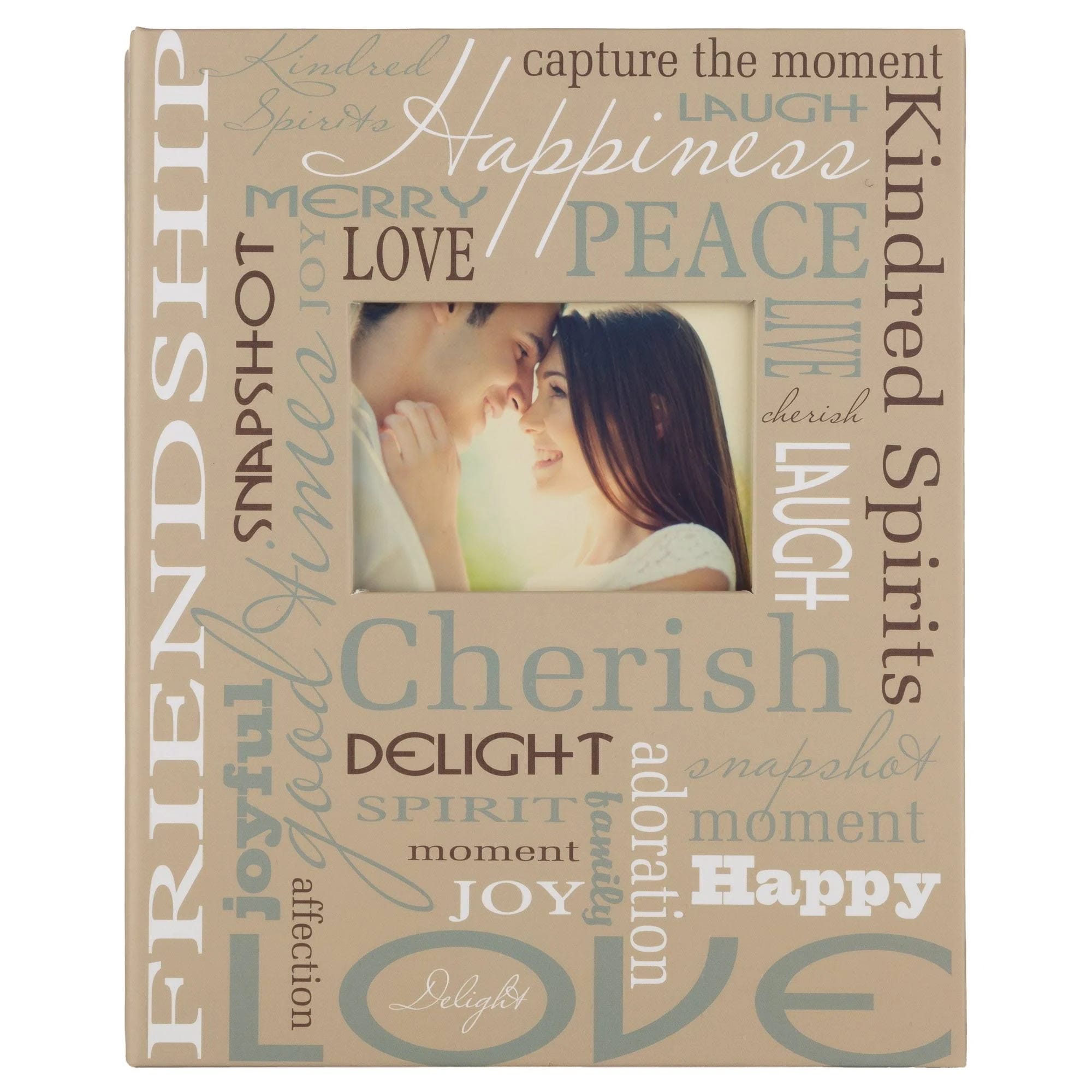 Pinnacle Sentiment 2UP Framed Front Photo Album - Acid-Free and Holds 208 Photos | Image