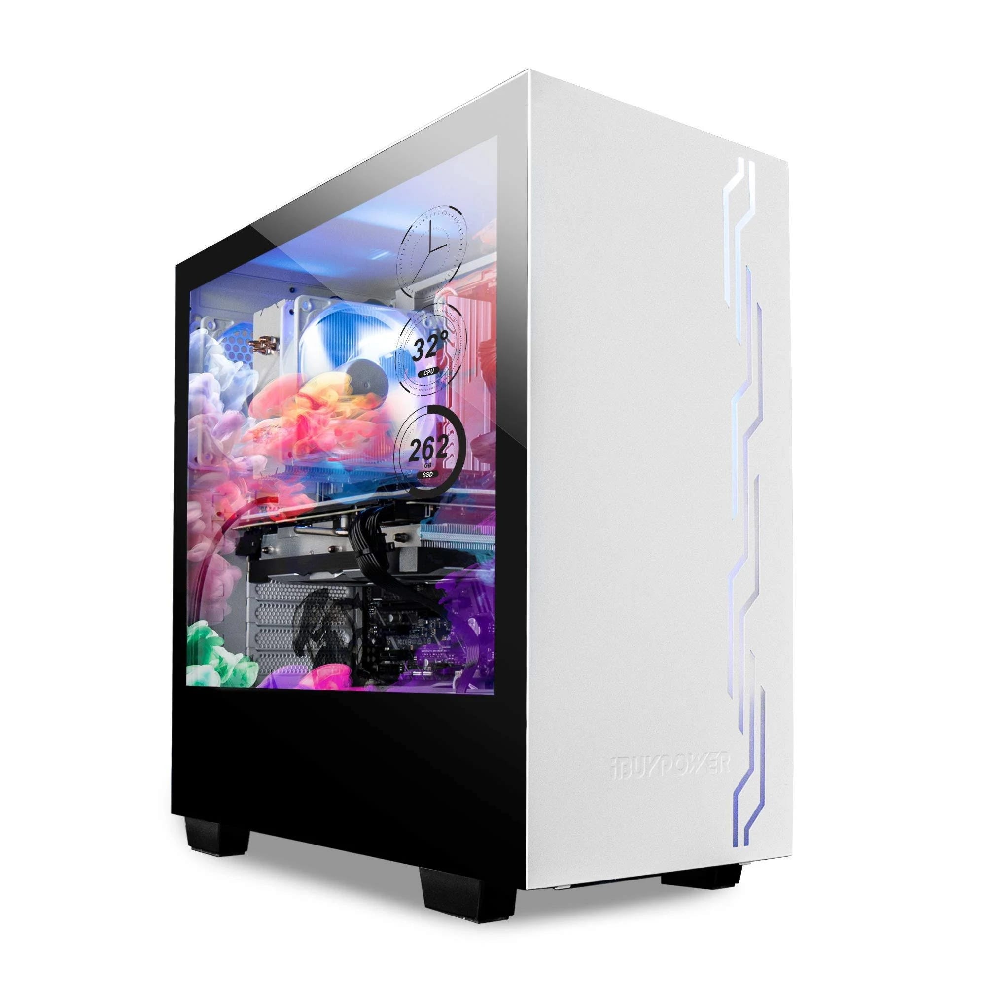 Transparent LCD Side Panel PC Case | Image