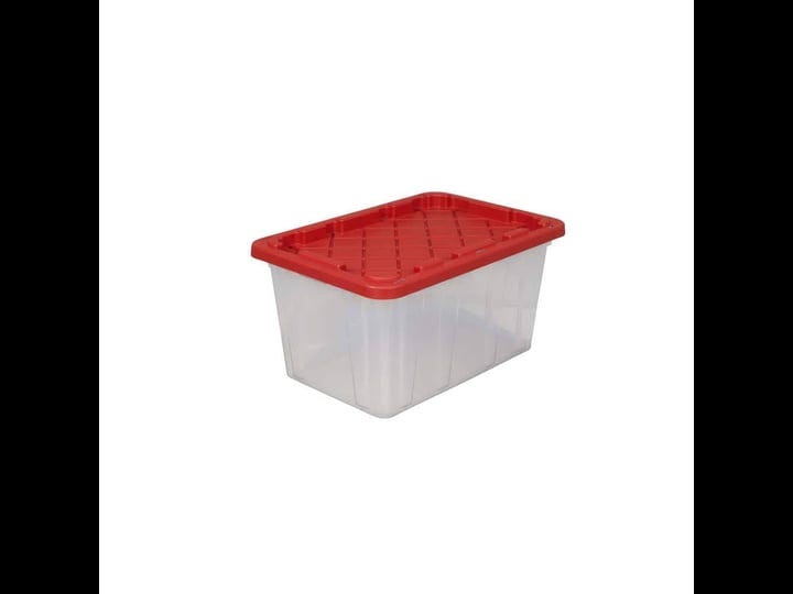 hdx-27-gal-tough-storage-tote-in-clear-with-red-lid-1