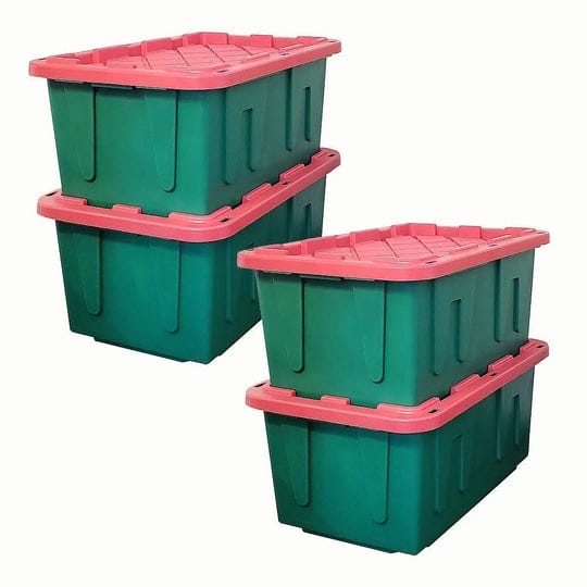 homz-durable-27-gallon-heavy-duty-holiday-storage-tote-green-red-4-pack-1