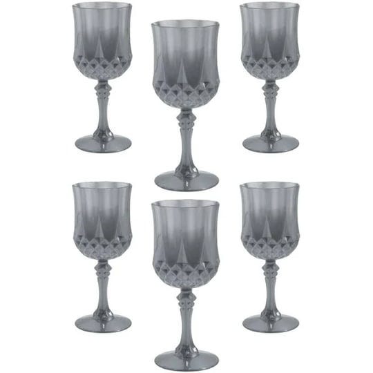 48ct-8-oz-bulk-silver-patterned-plastic-wine-glasses-1