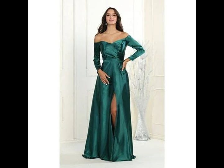 formal-dress-shops-inc-plus-size-dress-for-a-wedding-guest-hunter-green-8-womens-1